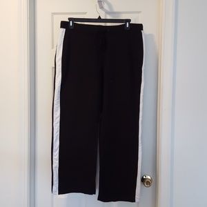drawstring black sweat pants